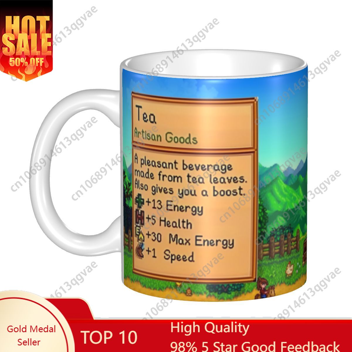 Valley Tea And Coffee - Stardew Valley Video Gamer Mug DIY