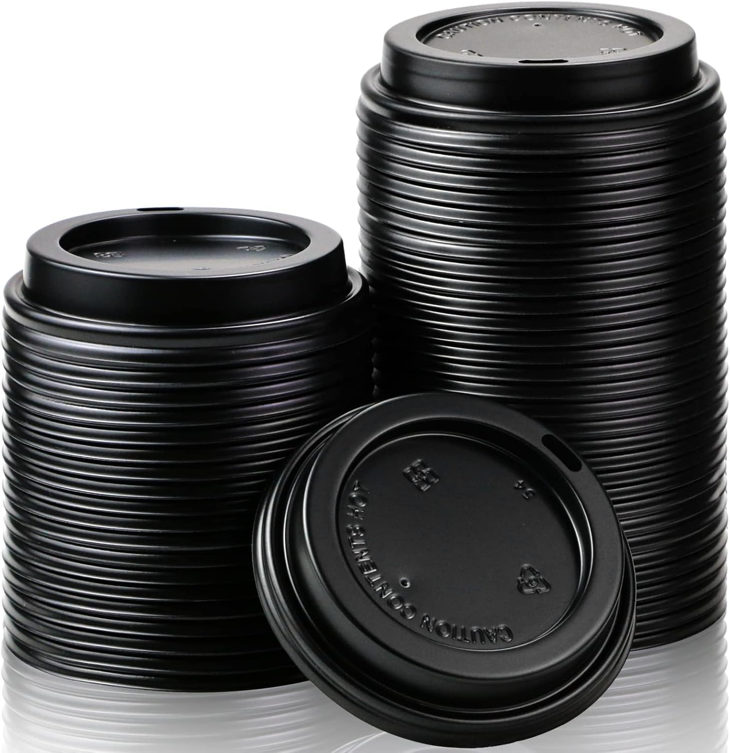 Coffee Tea Replacement - 100 Pack 90mm Disposable Plastic Dome