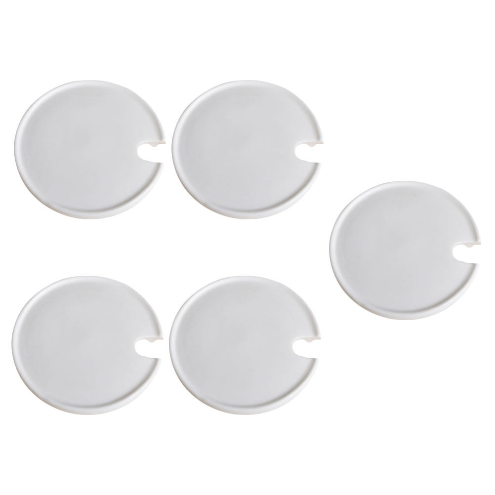 Coffee Tea Replacement - 5 Pcs Tumbler Lid Replacement for