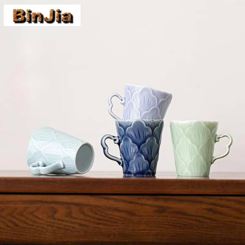 Coffee Tea Flower - 120Ml Creative Flower Small Porcelain Water
