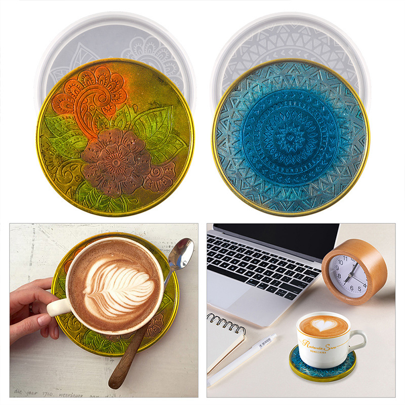 Flower Coaster Silicone Mold E – Coffee Tea Flower Bewertung und Preis