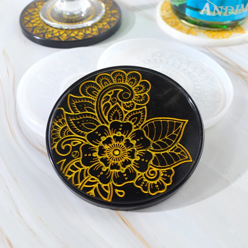 Flower Coaster Silicone Mold E – Coffee Tea Flower Bewertung und Preis