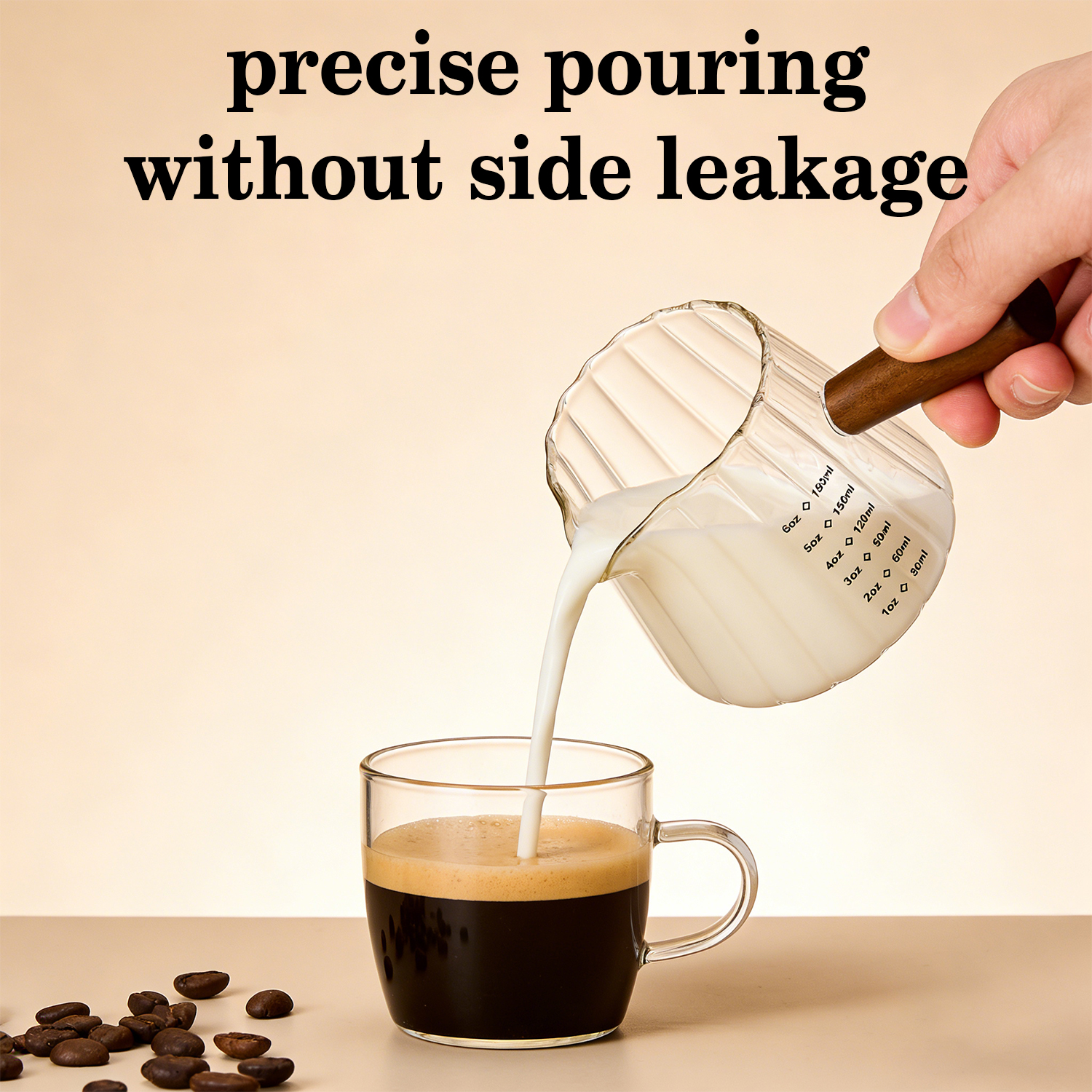OANKR 6 oz Glass Measuring Cup – Coffee Tea Mugs Bewertung und Preis