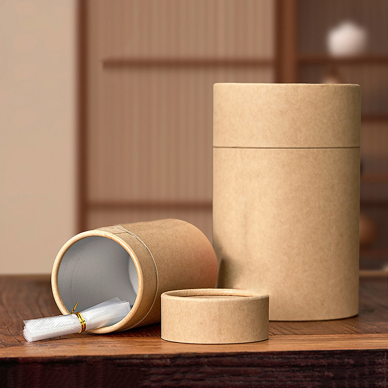 1PCS New Kraft Paperboard Tube – Coffee Tea Containers Bewertung und Preis