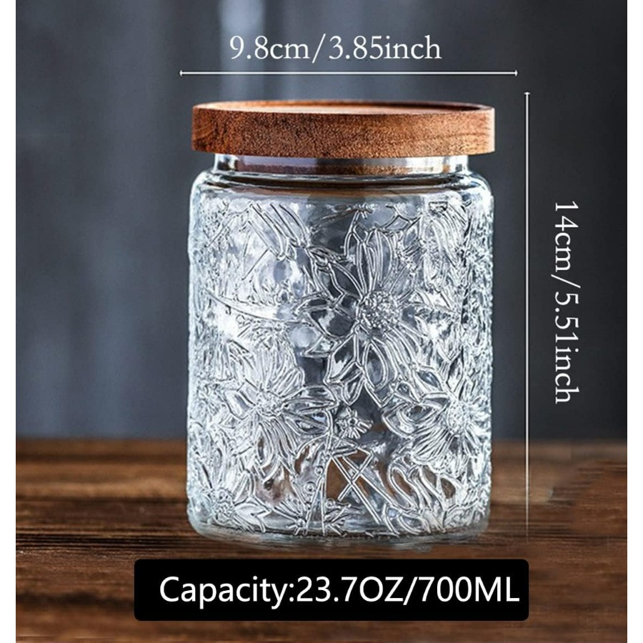 ANSQU Vintage Glass Jar with L – Coffee Tea Containers Bewertung und Preis