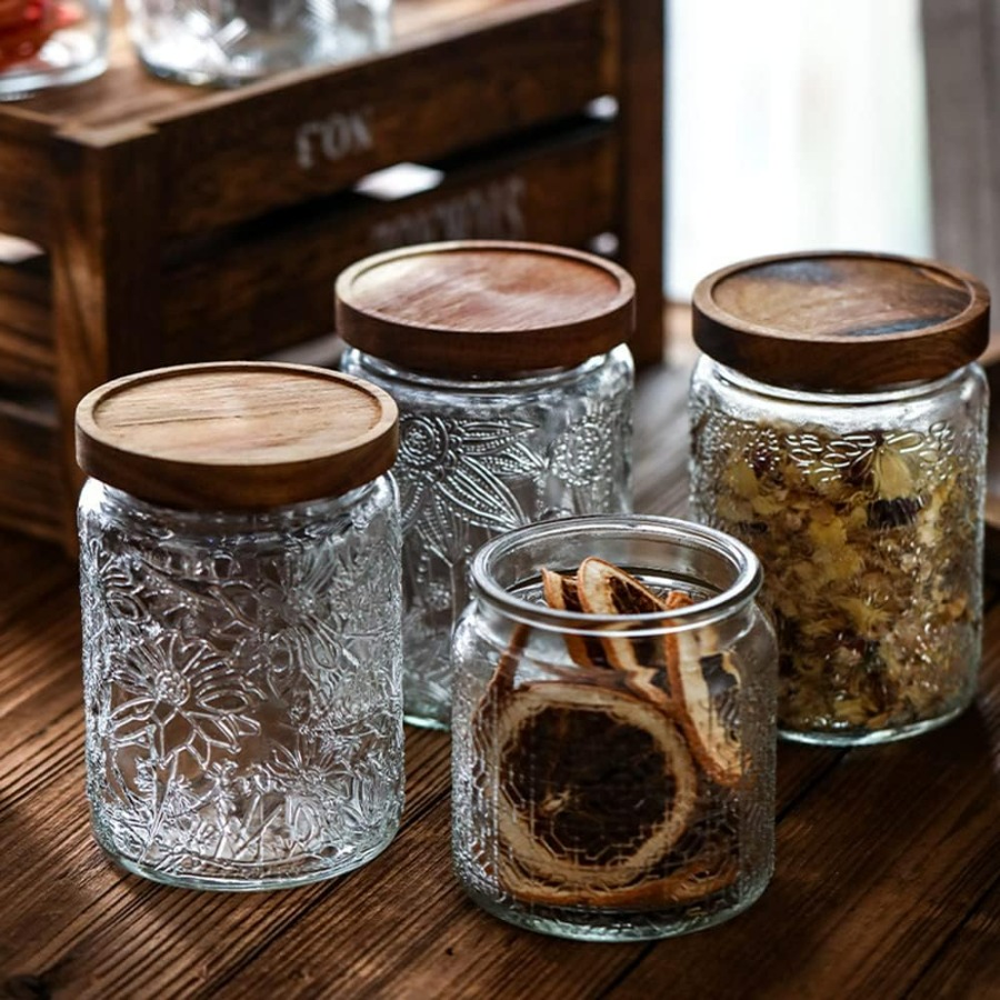 ANSQU Vintage Glass Jar with L – Coffee Tea Containers Bewertung und Preis