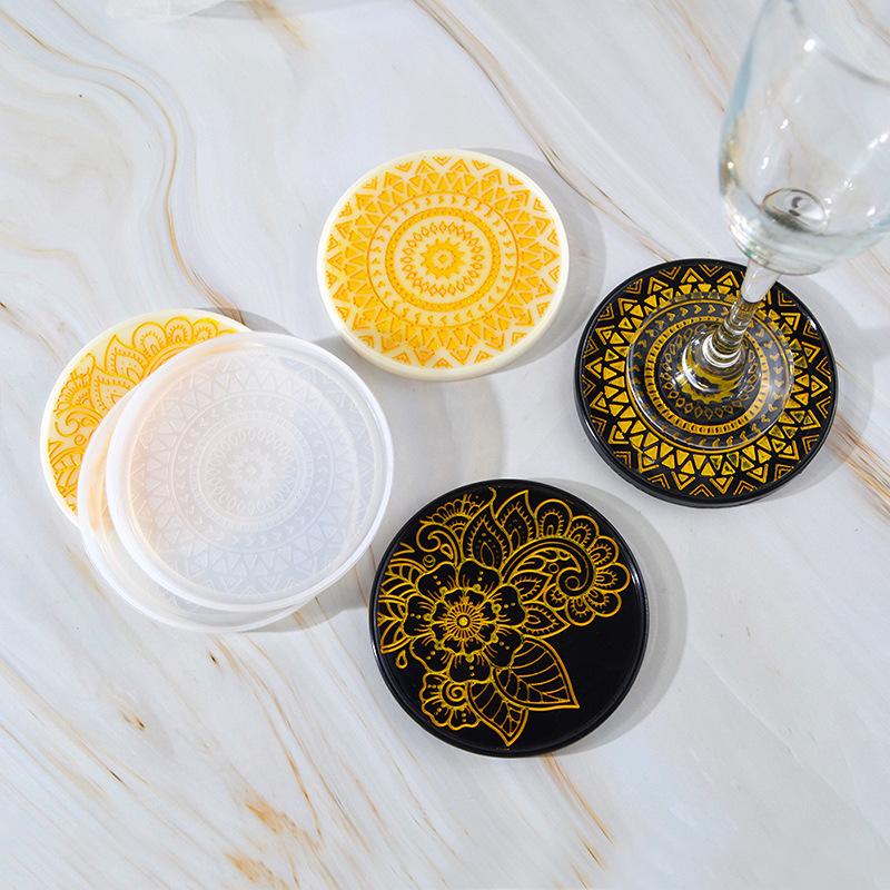 Flower Coaster Silicone Mold E – Coffee Tea Flower Bewertung und Preis