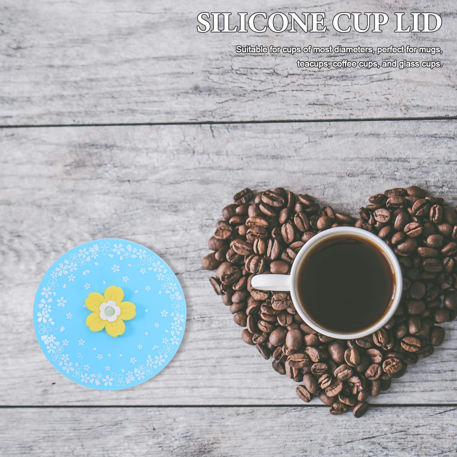 2Pcs Silicone Cup Lids Spill-P – Coffee Tea Replacement Bewertung und Preis