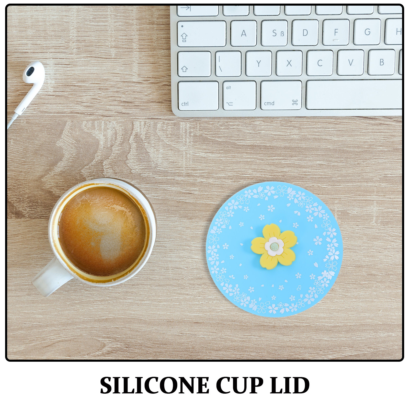 2Pcs Silicone Cup Lids Spill-P – Coffee Tea Replacement Bewertung und Preis