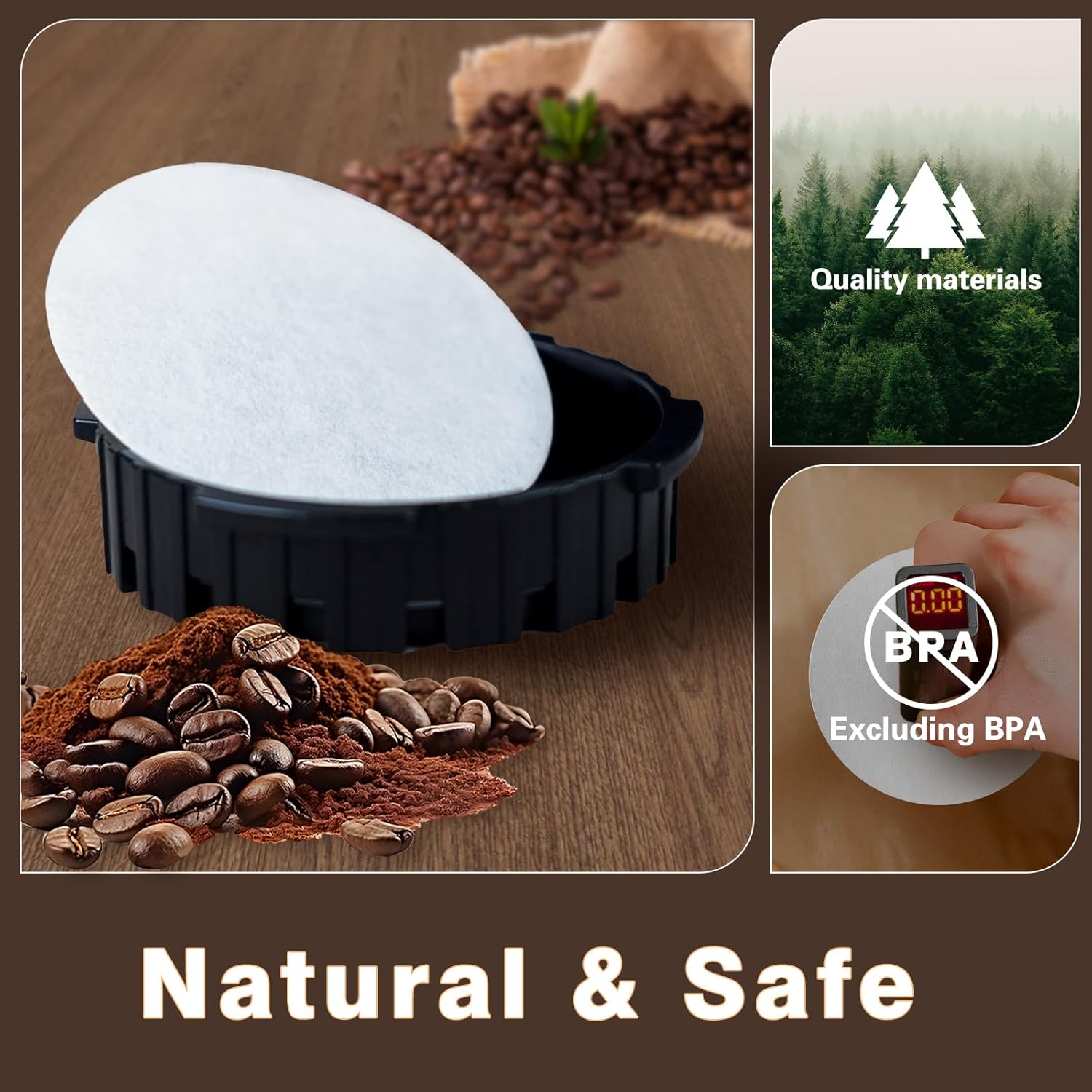 Round Coffee Filters, Compatib – Coffee Tea Chocolate Bewertung und Preis