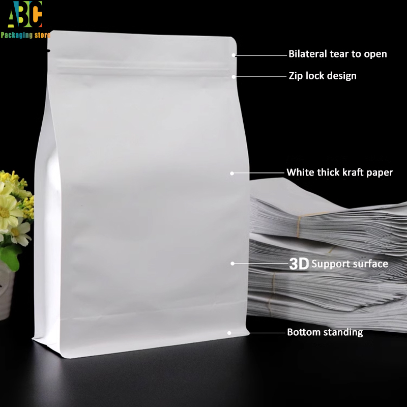 Craft Paper Eight Side Zipper  – Coffee Tea For Plants Bewertung und Preis