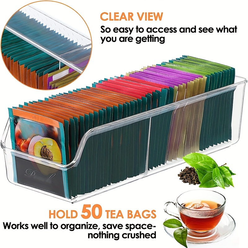 1pc Clear Tea Bag Organizer Bo – Coffee Tea Bags Bewertung und Preis