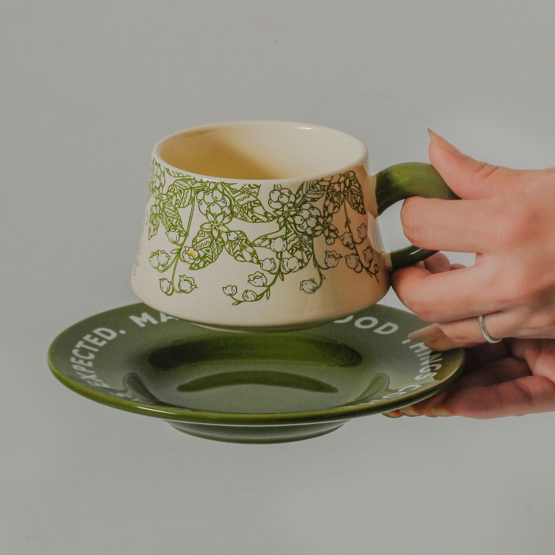 French Retro Style Lily of The – Valley Tea And Coffee Bewertung und Preis