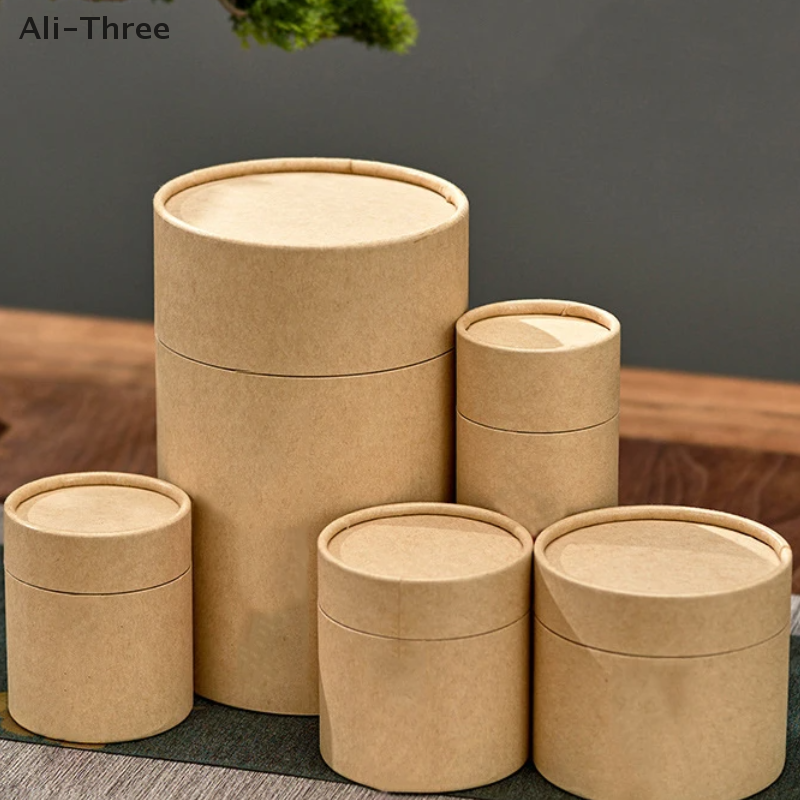 1PCS Kraft Paperboard Tubes Ro – Coffee Tea Containers Bewertung und Preis