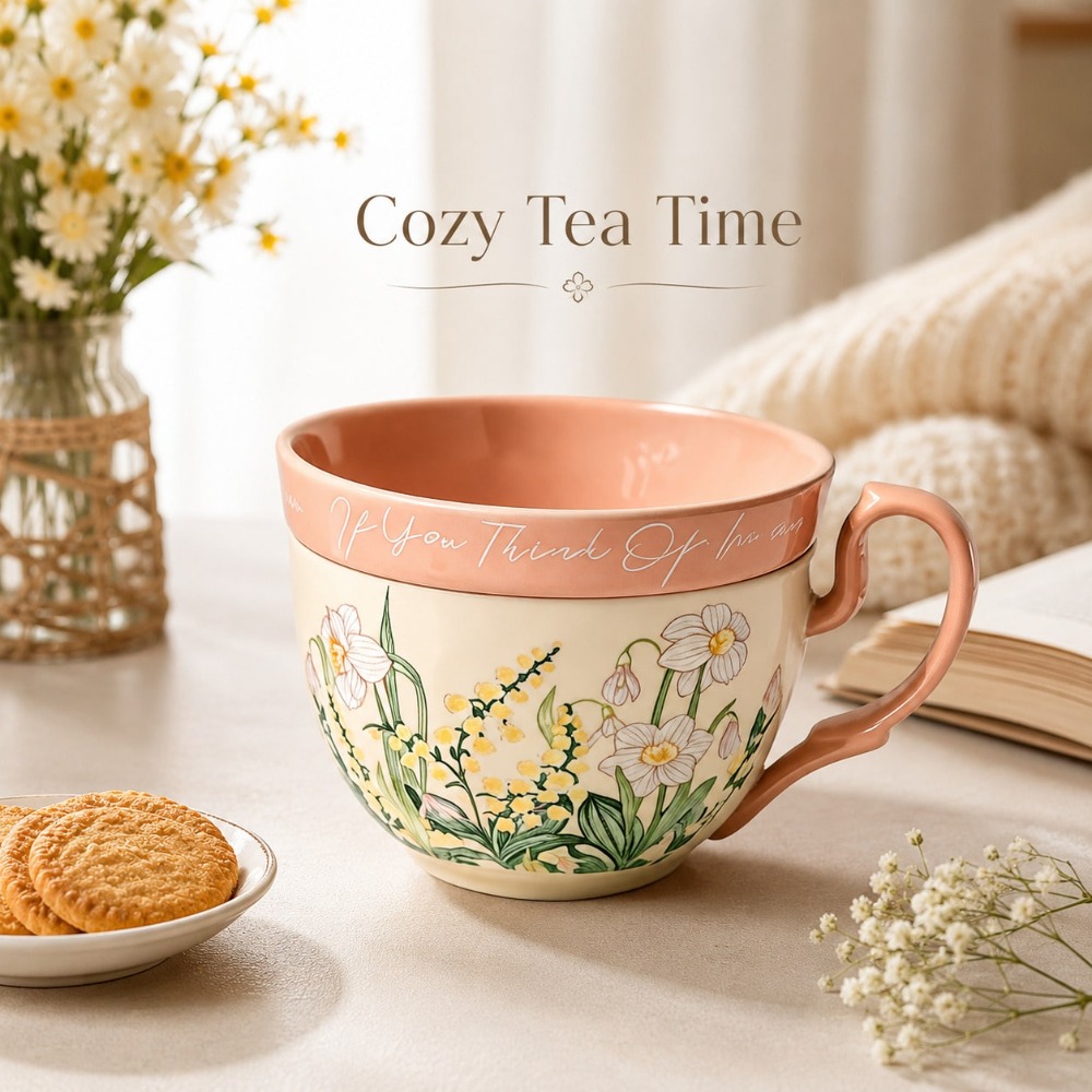 Vintage Green Lily Ceramic Cof – Coffee Tea Flower Bewertung und Preis