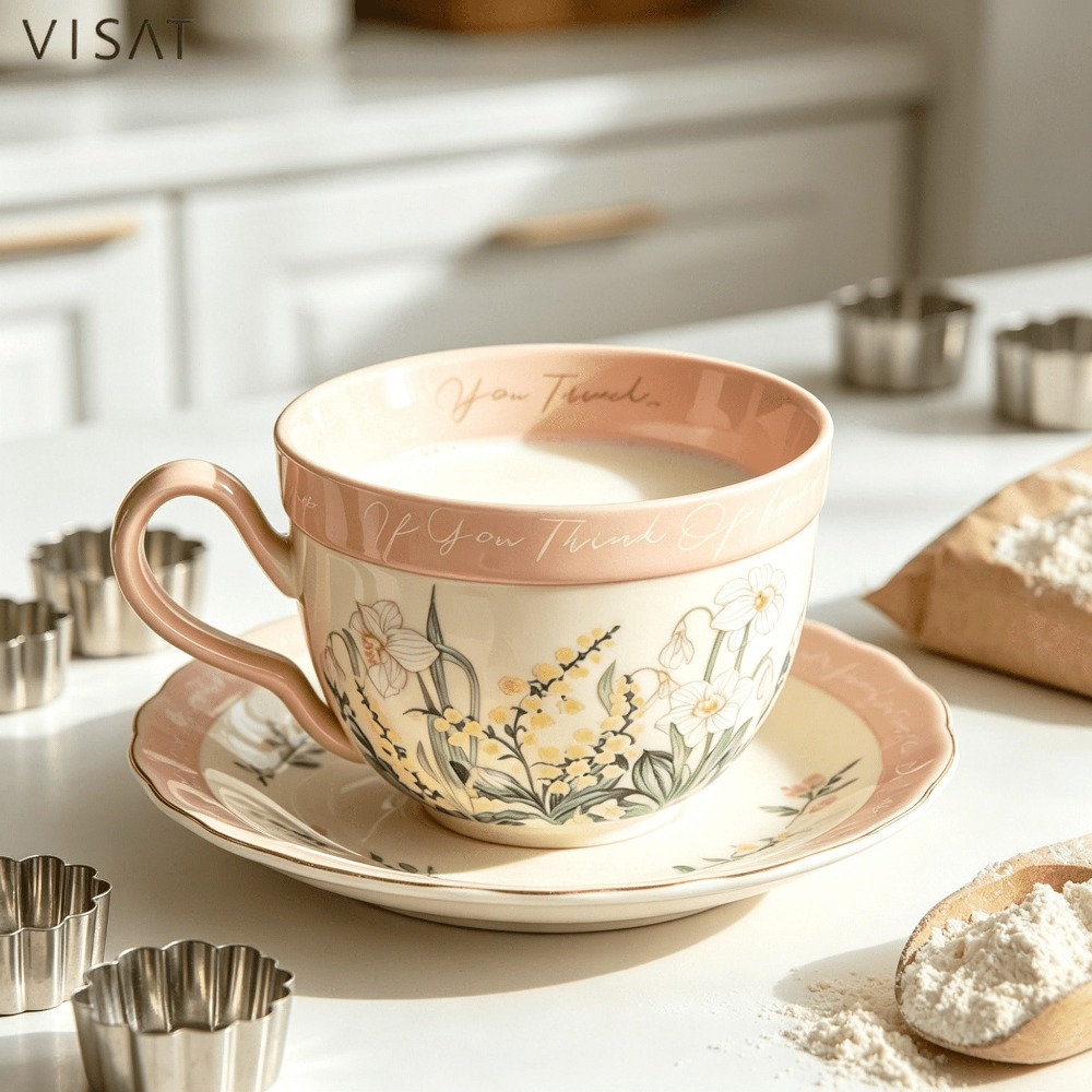 Vintage Green Lily Ceramic Cof – Coffee Tea Flower Bewertung und Preis