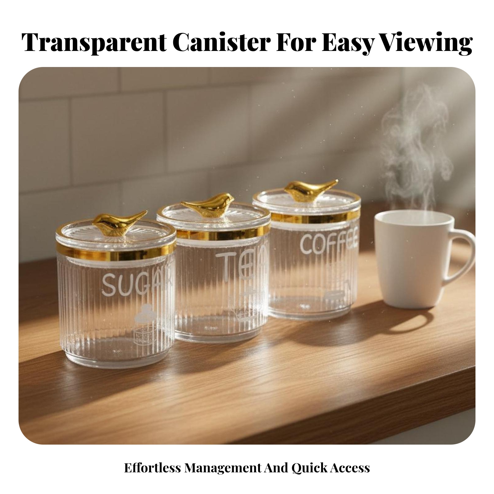 Airtight Food Container Moistu – Coffee Tea Containers Bewertung und Preis