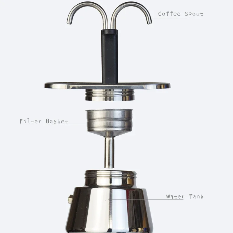 200ML Mini Moka Pot Double Tub – Coffee Tea Chocolate Bewertung und Preis