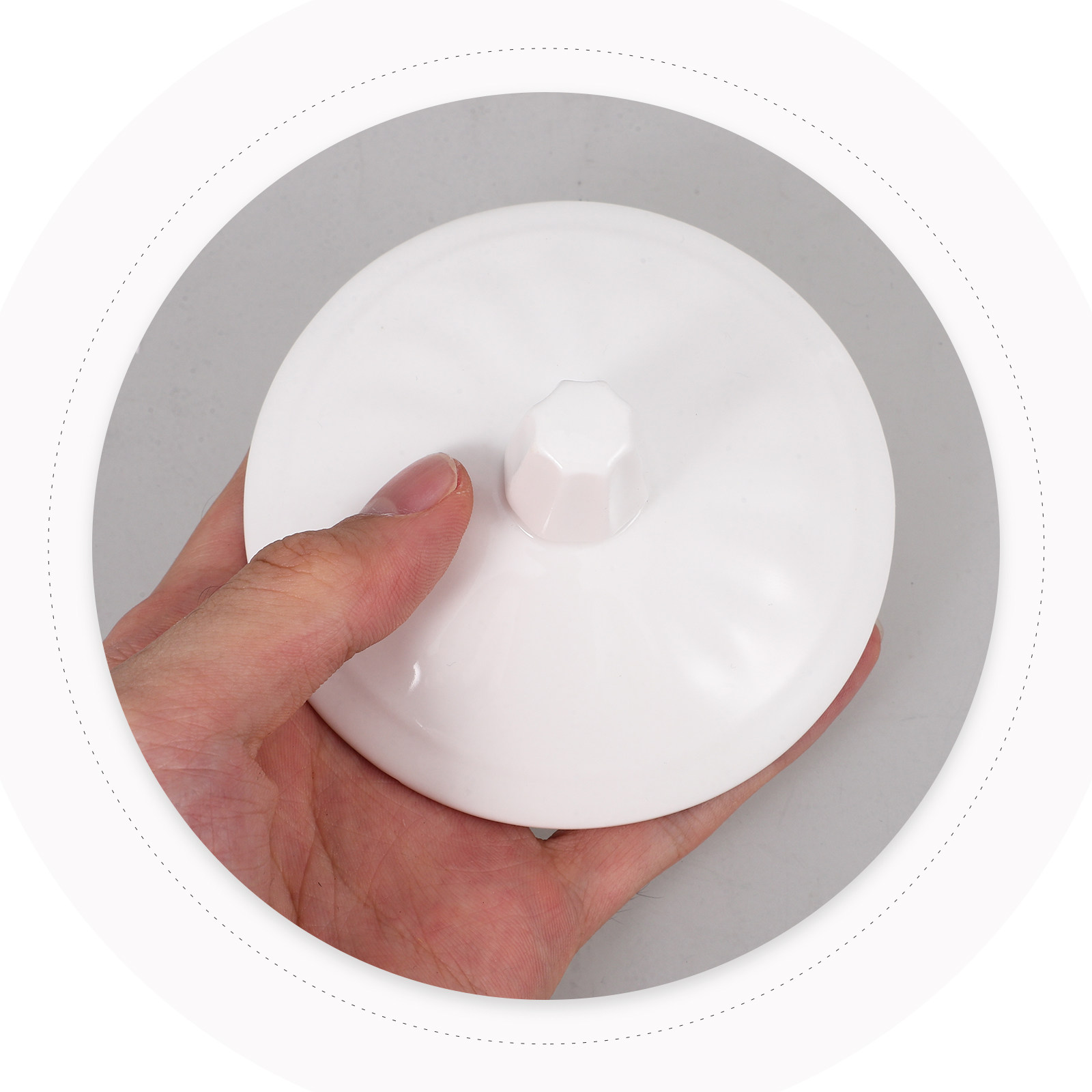 White Ceramic Mug Lid 7.3cm Po – Coffee Tea Replacement Bewertung und Preis