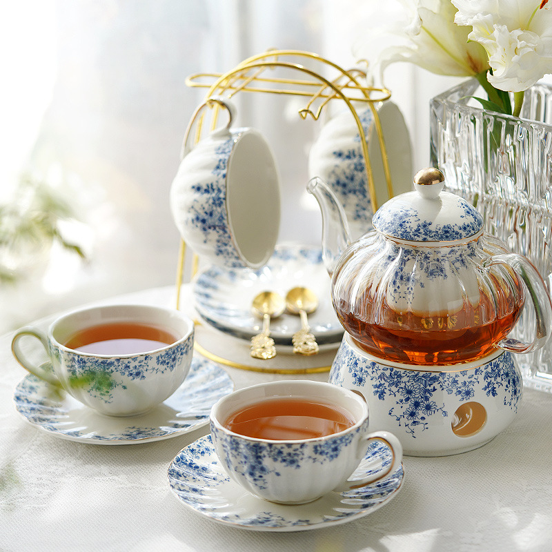 English-style Afternoon Tea Se – Coffee Tea Flower Bewertung und Preis