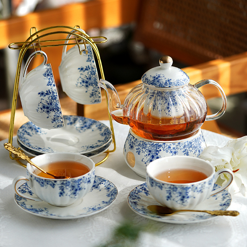 English-style Afternoon Tea Se – Coffee Tea Flower Bewertung und Preis
