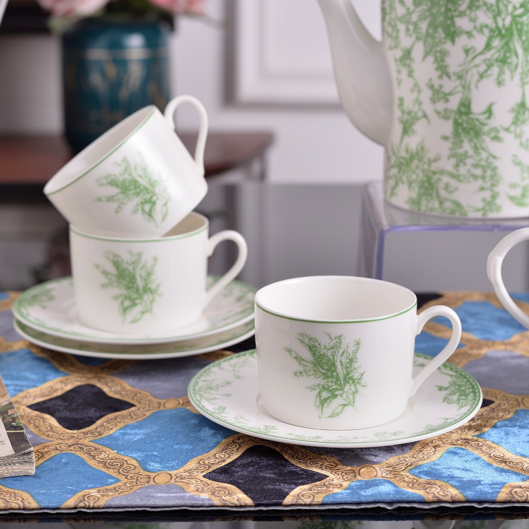 New Valley Green Lily Pattern  – Valley Tea And Coffee Bewertung und Preis