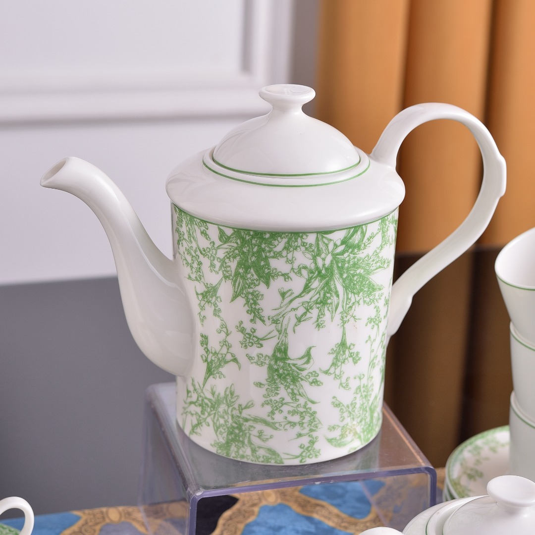 New Valley Green Lily Pattern  – Valley Tea And Coffee Bewertung und Preis