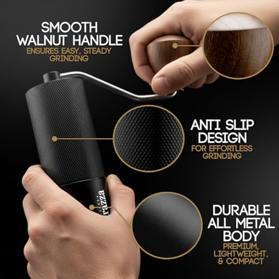 Manual Coffee Grinder, Conical – Coffee & Tea Garden Lincoln Menu Bewertung und Preis