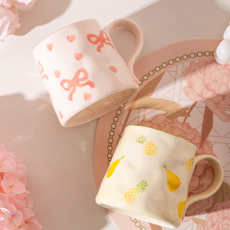 Cute Ceramic Mug High-value Wa – Coffee Plus Tea Bewertung und Preis