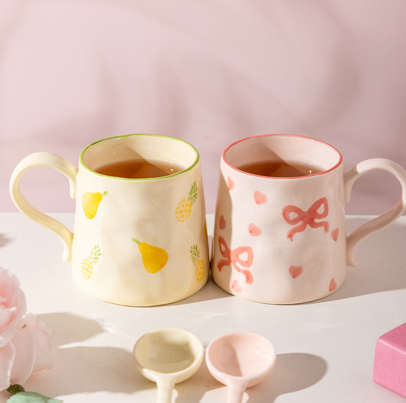 Cute Ceramic Mug High-value Wa – Coffee Plus Tea Bewertung und Preis
