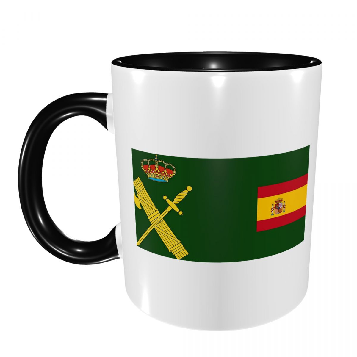 Spain Flag Plus Emblem Civil G – Coffee Plus Tea Bewertung und Preis