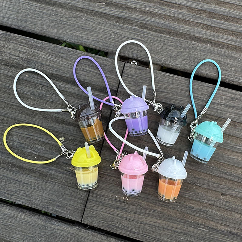 Cute Pearl Milk Tea Bag Charm  – Coffee Tea Bags Bewertung und Preis