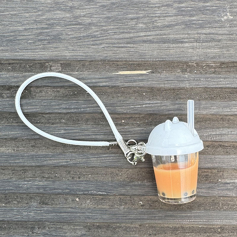 Cute Pearl Milk Tea Bag Charm  – Coffee Tea Bags Bewertung und Preis