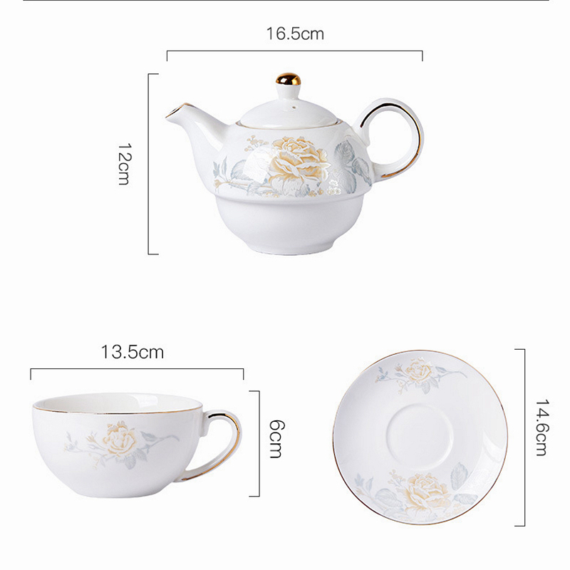 480ml Ceramic Tea for One Set  – Coffee Tea Flower Bewertung und Preis