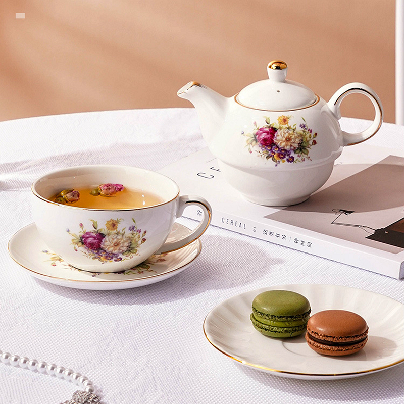 480ml Ceramic Tea for One Set  – Coffee Tea Flower Bewertung und Preis
