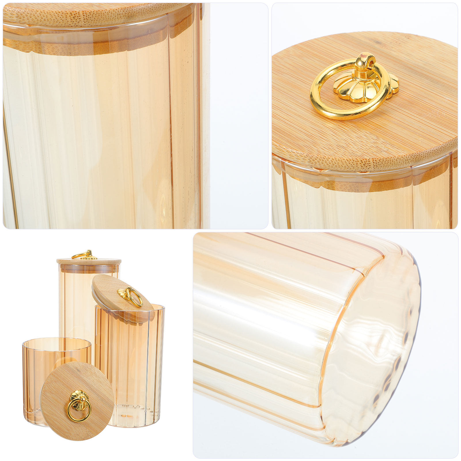 3Pcs Airtight Glass Storage Ja – Coffee Tea Containers Bewertung und Preis