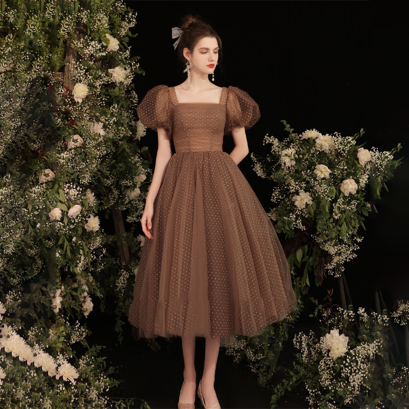 It's Yiiya Evening Dress Coffe – Coffee Plus Tea Bewertung und Preis