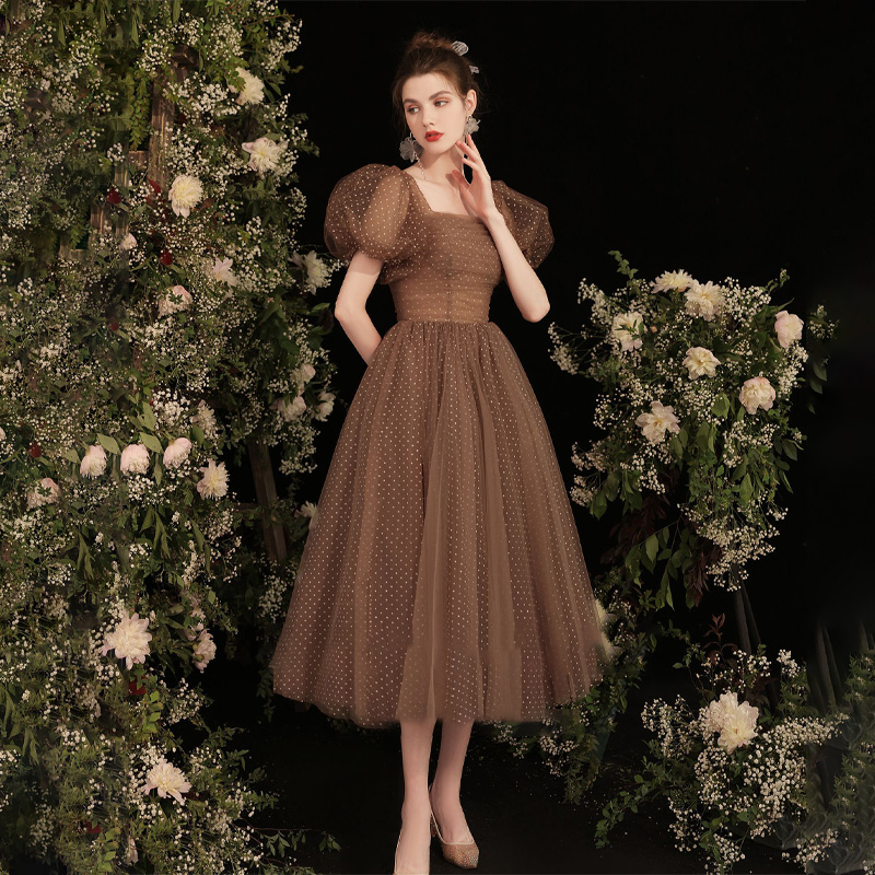It's Yiiya Evening Dress Coffe – Coffee Plus Tea Bewertung und Preis