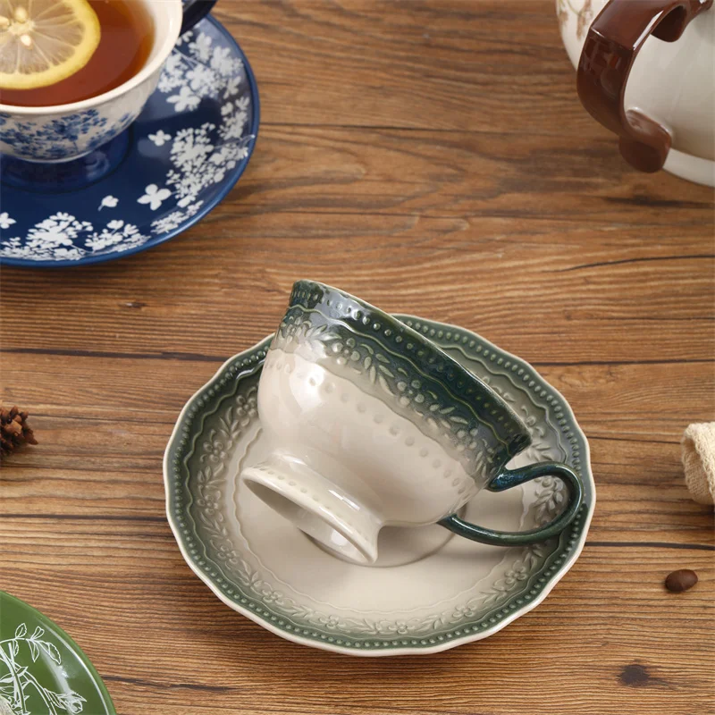 SOLECASA 220ml Coffee Cup&Sauc – Coffee Tea Flower Bewertung und Preis