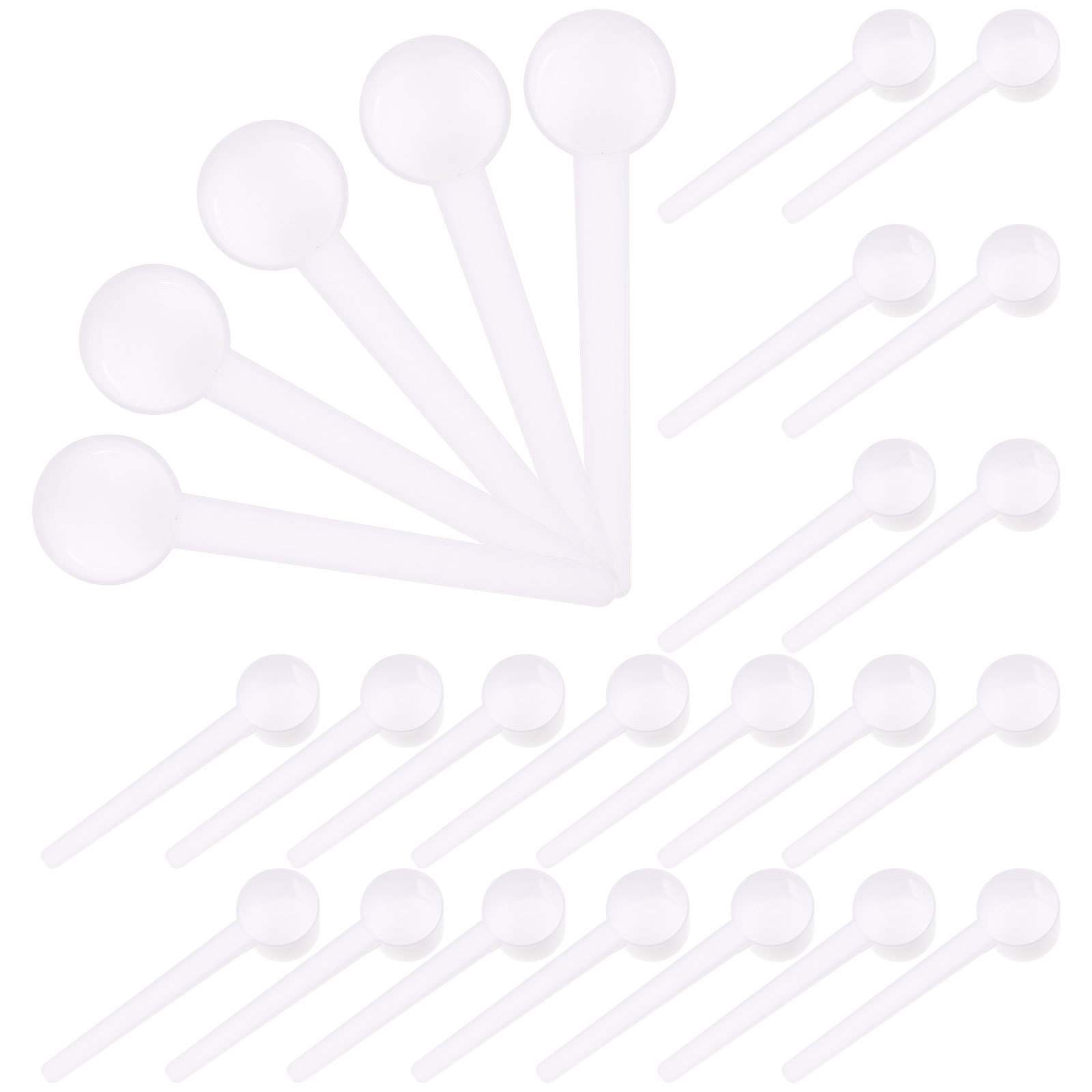 100Pcs 5G Plastic Measuring Sp – Coffee Tea Spoon Bewertung und Preis