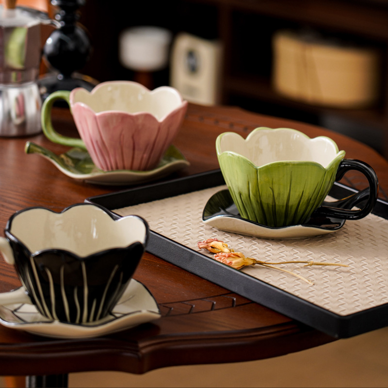 Irregular Hand-painted Coffee  – Coffee Tea Flower Bewertung und Preis