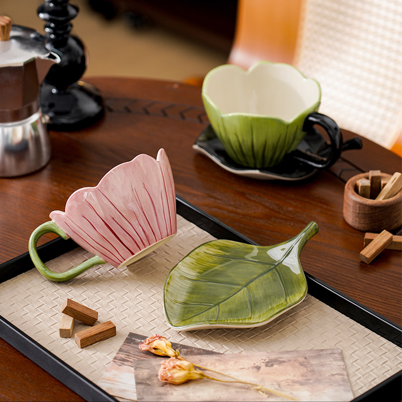 Irregular Hand-painted Coffee  – Coffee Tea Flower Bewertung und Preis