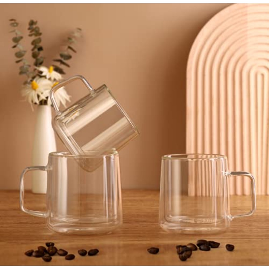 3-piece Nordic Style Iron Art  – Coffee Tea Mugs Bewertung und Preis