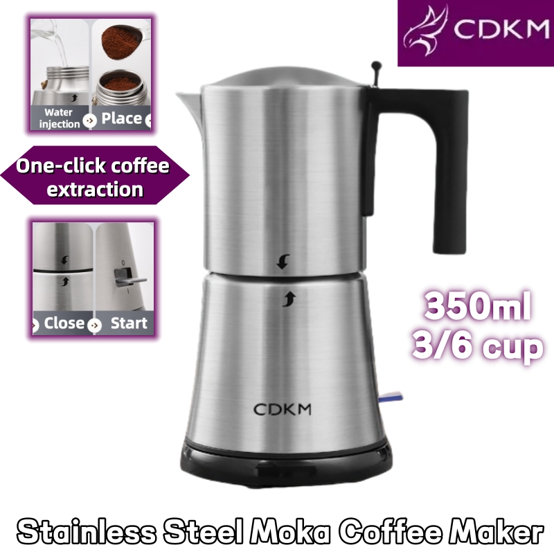 CDKM Moka Pot SUS304 Stainless – Coffee Tea Chocolate Bewertung und Preis