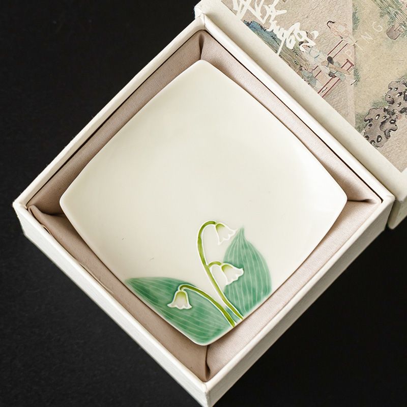 Hand Painted Lily of the Valle – Valley Tea And Coffee Bewertung und Preis