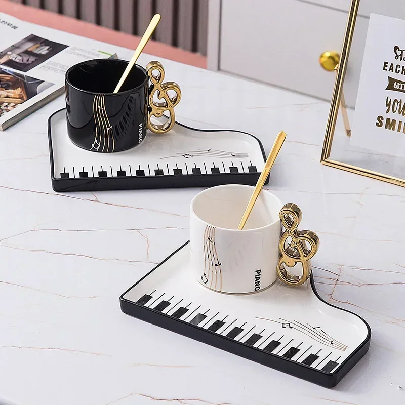 200ml Creative Piano Coffee Mu – Coffee Tea Spoon Bewertung und Preis