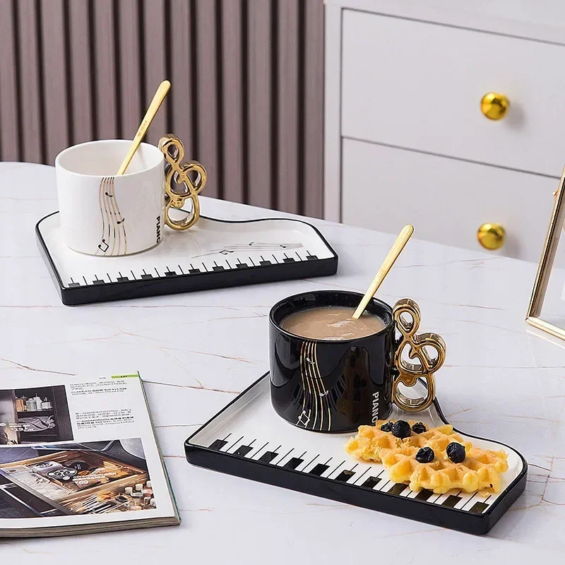 200ml Creative Piano Coffee Mu – Coffee Tea Spoon Bewertung und Preis