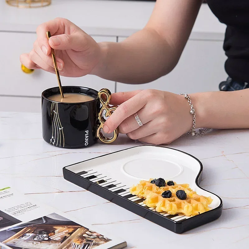 200ml Creative Piano Coffee Mu – Coffee Tea Spoon Bewertung und Preis