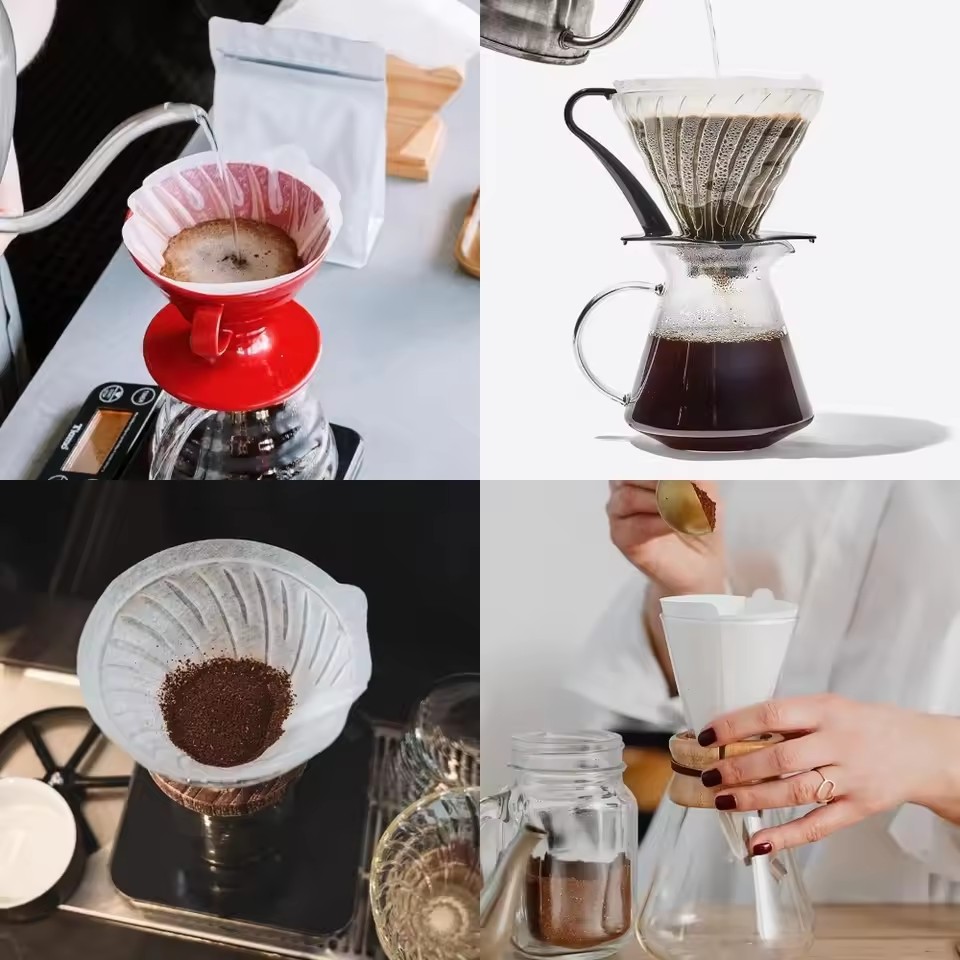 50pcs/set Log Pulp Paper Coffe – Coffee Tea Bags Bewertung und Preis