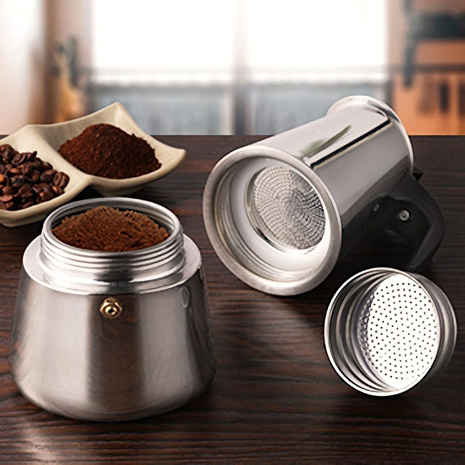 4/6/9 Cups Moka Pot Caffe Mach – Coffee Tea Chocolate Bewertung und Preis